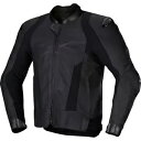 アルパインスターズ ミサイル v3 レザー ジャケット - ブラック/ブラック - サイズ 46 3100125-1100-56 Alpinestars Mis...