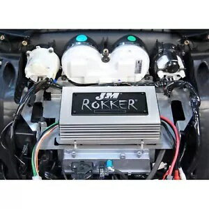 JM 400 W 4 チャンネル アンプ キット - '14-'23 FLHTK/FLHT/FLHCUTG JMA6-400HC14-UL J M 400 W 4-Channel Amplifier Kit - '14-'23 FLHTK/FLHT/FLHCUTG JMA6-400HC14-UL