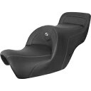 Saddlemen Roadsofa? シート - カーボンファイバー、背もたれなし - ブラック - GL H88-07-185 Saddlemen Roadsofa? Seat - Carbon Fiber without Backrest - Black - GL H88-07-185