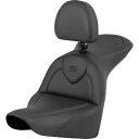 RoadSofa? シート - ブラック - 運転席背もたれ付き - FLFB/FXBR '18-'24 818-27-187BR RoadSofa? Seat - Black - with Driver Backrest - FLFB/FXBR '18-'24 818-27-187BR