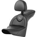 Saddlemen Roadsofa? シート - 背もたれ付き - カーボンファイバー 818-33-185BR Saddlemen Roadsofa? Seat - with Backrest - Carbon Fiber 818-33-185BR