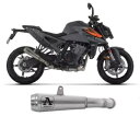 Arrow PRO-RACE チタンエキゾーストマフラー チタンエンドキャップ KTM DUKE 990 2024用 Arrow PRO-RACE Titani...