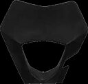 アチェルビス フロントヘッドライトマスクカバー ブラック GAS GAS EC300 21-23 Acerbis Front Headlight Mask Cover Black GAS GAS EC300 21-23