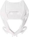 Acerbis フロントヘッドライトマスクカバー ホワイト BETA RR 350 20-23 Acerbis Front Headlight Mask Cover White BETA RR 350 20-23