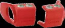 Acerbis レッド ロアフォーク カバー プロテクター ガード セット ホンダ CRF450RX 17-23 Acerbis Red Lower Fork Cover Protector Guard Set Honda CRF450RX 17-23(2)