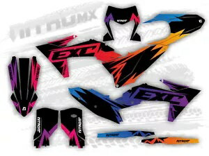 グラフィックセットは、KTM EXC EXC-F X