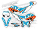 NitroMX グラフィックセット KTM EXC EXC-F 125 250 300 450 530 2008 2009 2010 2011- NitroMX...