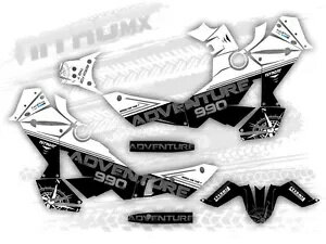 KTM 950 990 2003 - 2006 2007 2008 2009 2011 2012 2013 アドベンチャー用グラフィック- Graphic for KTM 950 990 2003 - 2006 2007 2008 2009 2011 2012 2013 ADVENTURE-