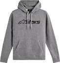 アルパインスターズ ブレイズ V3 メンズ プルオーバー フーディ グレー/ブラック Alpinestars Blaze V3 Mens Pullover Ho...