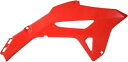 Cycra レッド プラスチック ラジエーター シュラウド (1CYC-1890-32) Cycra Red Plastic Radiator Shrouds (1CYC-1890-32)