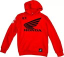 D'Cor Visuals Honda Factory メンズ プルオーバー フーディ レッド D'Cor Visuals Honda Factory Mens...