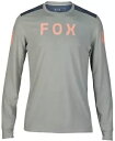 Fox Racing Ranger DR Aviation メンズ LS MTB マウンテン バイク ジャージ グレー ヴィンテージ Fox Racing Ra...