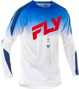 フライ レーシング エボリューション DTS メンズ MX オフロード ジャージ レッド/ホワイト/ブルー Fly Racing Evolution DTS M...