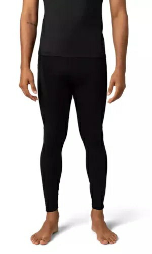 Fox Racing Tecbase メンズ コンプレッション タイツ ブラック Fox Racing Tecbase Mens Compression T..
