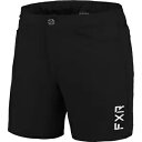 FXR Tech Air ウィメンズ ショーツ ブラック/ホワイト FXR Tech Air Womens Shorts Black/White