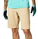 Fox Racing Ranger Lite 20 メンズ MTB マウンテン バイク ショーツ ライナー付き タン Fox Racing Ranger Lite 20 Mens MTB Mountain Bike Shorts w/Liner Tan