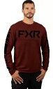 FXR ヘリウム テック メンズ 長袖ジャージ ラスト ヘザー/ブラック FXR Helium Tech Mens Long Sleeve Jersey Rus...