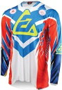 アンサー エリート Xotic メンズ MX オフロード ジャージ レッド/ホワイト/ブルー Answer Elite Xotic Mens MX Offroa...
