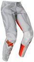 Fox Racing Airlines EXO LE メンズ MX オフロード パンツ グレー/オレンジ Fox Racing Airline EXO LE M...