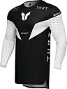トール スポーツモード ストライク メンズ MX オフロード ジャージ ブラック Thor Sportmode Strike Mens MX Offroad J...
