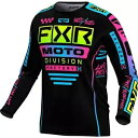 FXR ポディウム グラディエーター メンズ MX オフロード ジャージ ブラック/キャンディ FXR Podium Gladiator Mens MX Off...