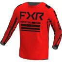 FXR コンテンダー メンズ MX オフロード ジャージ レッド/ブラック FXR Contender Mens MX Offroad Jersey Red/B...