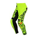 オニール エレメント アタック V.23 ユース MX オフロード パンツ ネオン/ブラック O'Neal Element Attack V.23 Youth MX Offroad Pants Neon/Black(2)