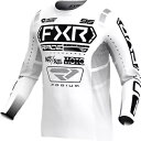 FXR ポディウム メンズ MX オフロード ジャージ ホワイト/ブラック FXR Podium Mens MX Offroad Jersey White/Bl...