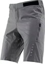 Leatt 1.0 トレイル メンズ MTB マウンテン バイク ショーツ グラナイト Leatt 1.0 Trail Mens MTB Mountain Bike Shorts Granite