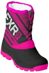 FXR オクタン 幼児 キッズ スノー ブーツ ブラック/フクシア FXR Octane Toddler Kids Snow Boots Blac..