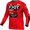 FXR ポディウム メンズ MX オフロード ジャージ レッド/ブラック FXR Podium Mens MX Offroad Jersey Red/Black