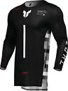 トール スポーツモード ライオット メンズ MX オフロード ジャージ ブラック/レッド Thor Sportmode Riot Mens MX Offroad...