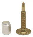 Stud Boy 1.625 インチ パワーポイント プッシュスルー スタッド ロックナット付き 24 パック (2267-P1) Stud Boy 1.625" Power Point Push-Through Studs w/Locknuts 24 Pack (2267-P1)