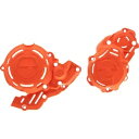 Acerbis X-Power オレンジ クラッチ/イグニッション カバー キット (2983265226) Acerbis X-Power Orange Clutch/Ignition Cover Kit (2983265226)(2)