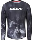 USWE ロック エア メンズ MX オフロード ジャージ ブラック USWE Rok Air Mens MX Offroad Jersey Black