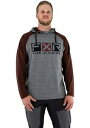 FXR トレーナー ライト テック 21 メンズ プルオーバー フーディ グレー ヘザー/ラスト FXR Trainer Lite Tech 21 Mens P...
