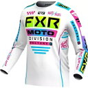 FXR ポディウム グラディエーター メンズ MX オフロード ジャージ ホワイト/キャンディ FXR Podium Gladiator Mens MX Off...