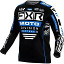 FXR ポディウム グラディエーター メンズ MX オフロード ジャージ ブラック/ブルー FXR Podium Gladiator Mens MX Offro...