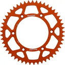 Supersprox オレンジ アルミニウム リア スプロケット 49 歯 (RAL-990-49-ORG) Supersprox Orange Aluminum Rear Sprocket 49 Tooth (RAL-990-49-ORG)(2)