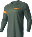Thor Range メンズ MX オフロード ジャージ アーミー/オレンジ Thor Range Mens MX Offroad Jersey Army/Or...