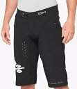 100% R-Core X メンズ MTB マウンテン バイク ショーツ ブラック 100% R-Core X Mens MTB Mountain Bike Shorts Black