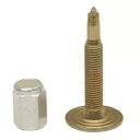 Stud Boy 1.875 インチ パワーポイント プッシュスルー スタッド ロックナット付き 24 パック (2350-P1) Stud Boy 1.875" Power Point Push-Through Studs w/Locknuts 24 Pack (2350-P1)