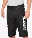 100% R-Core メンズ MTB マウンテン バイク ショーツ ブラック 100% R-Core Mens MTB Mountain Bike Shorts Black