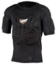 Leatt Roost Tee ユース ベース レイヤー プロテクト シャツ ブラック Lg/XL Leatt Roost Tee Youth Base Layer Protective Shirt Black Lg/XL