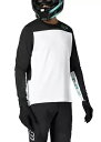 Fox Racing Defend Delta LS MTB マウンテン バイク ジャージ ホワイト Fox Racing Defend Delta LS MT...
