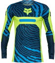 Fox Racing Flexair Impression メンズ MX オフロード ジャージ フルオ イエロー Fox Racing Flexair Impr...