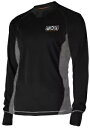 FXR エンデバー メリノ 21 ハイブリッド メンズ 長袖シャツ ブラック FXR Endeavor Merino 21 Hybrid Mens Long Sleeve Shirt Black