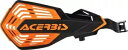 Acerbis K-Future ハンドガード ブラック オレンジ ベント #2801975229 Acerbis K-Future Handguards Black with Orange Vents #2801975229(2)