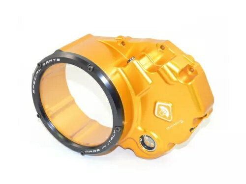 クリア クラッチ カバー オイルバス B ゴールド Ducabike Ducati Monster 696 2008 - 2014 01BD Clear ..