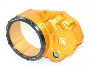 DUCABIKE CCDV02BD クリアクラッチカバー オイルバス ゴールド/ブラック DUCABIKE CCDV02BD CLEAR CLUT..